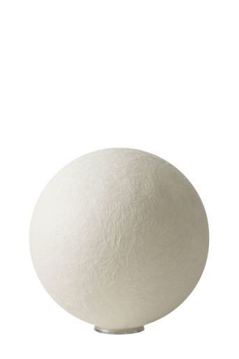 T.Moon 2 - Lampă de masă albă din nebulit în formă de lună